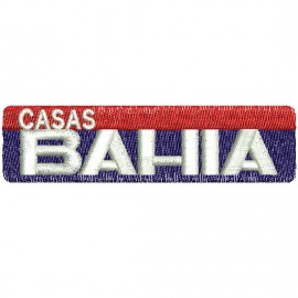 Matriz de bordado Logo Casas Bahia