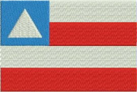 Matriz de bordado Bandeira Bahia