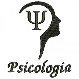 Matriz de bordado Logo Psicologia