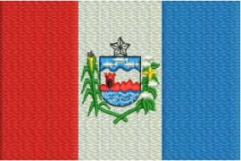 Matriz de bordado Bandeira Alagoas
