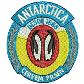 Matriz de bordado Antarctica Logomarca