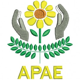 Matriz de bordado APAE Logo
