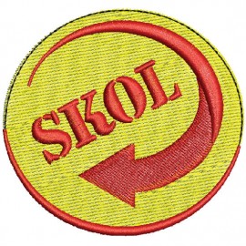 Matriz de bordado Skol Logomarca