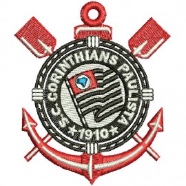 Matriz de bordado Logo Corinthians Paulista