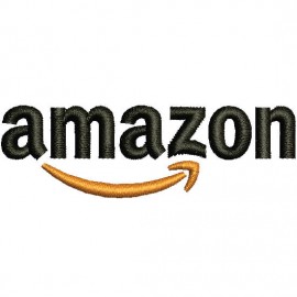 Matriz de bordado Logo Amazon