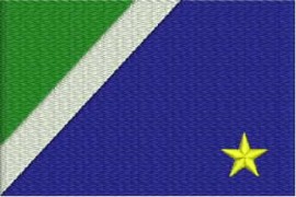 Matriz de bordado Bandeira Mato Grosso do Sul