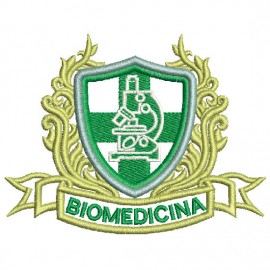 Matriz de bordado Braso Biomedicina