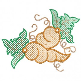 Matriz de bordado Cenoura