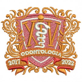 Matriz de bordado Braso Odontologia 2017 - 2022