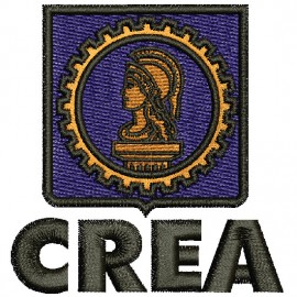 Matriz de bordado CREA Logo