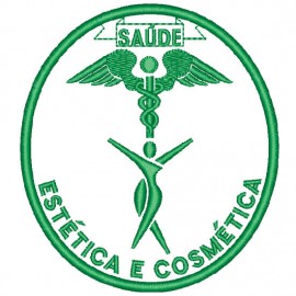 Matriz de bordado Esttica e Cosmtica Logo
