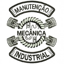 Matriz de bordado Logo Mecnica Industrial