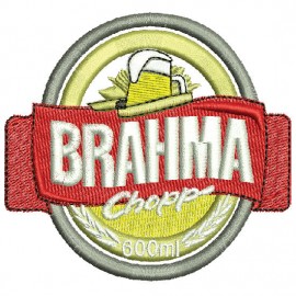 Matriz de bordado Brahma Logomarca