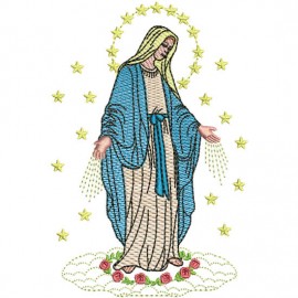 Matriz de bordado Nossa Senhora das Graas