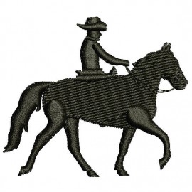 Matriz de bordado Cavalo