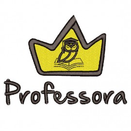 Matriz de bordado Professora Coroa